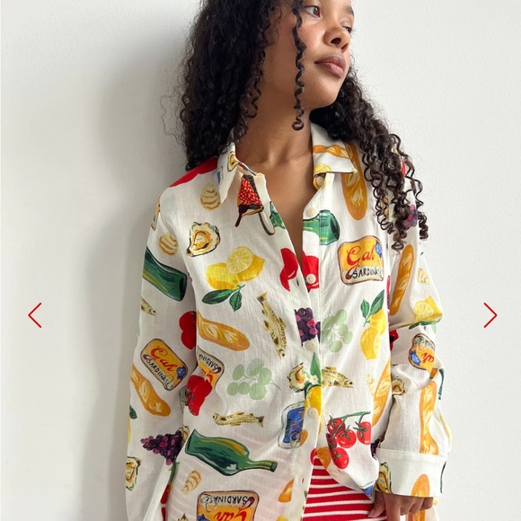 Lisa Says Gah Tops - Lisa says Gah Tessa button down